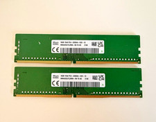 SK hynix 32GB (2x16GB) DDR4-3200 DIMM 288-Pin Non-ECC Unbuffered picture