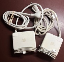 LOT OF 2 OEM APPLE MAGSAFE POWER ADAPTERS - MD A1172 AND MD A1222 picture