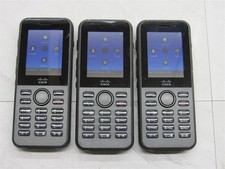 3 LOT - CISCO CP-8821-K9 Wireless IP VoIP Phone w/ Battery 8821 V08 picture