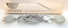 Apple Mac Microphone Vintage 1990 Model 590-0617-A AUX Original Box Gray Japan picture