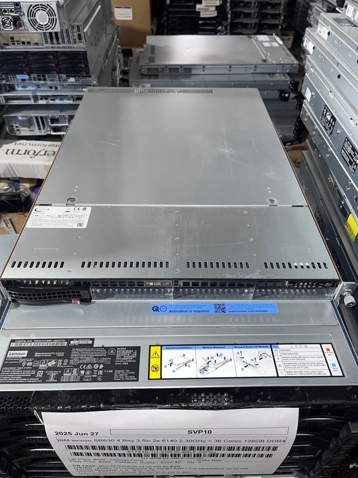 Supermicro 1U Server X11SCW-F Xeon E-2174G 16GB RAM 1x M.2 NVME 3x PCI-e 2x PSU Supermicro 1U Server X11SCW-F Xeon E-2174G 16GB RAM 1x M.2 NVME 3x PCI-e 2x PSU