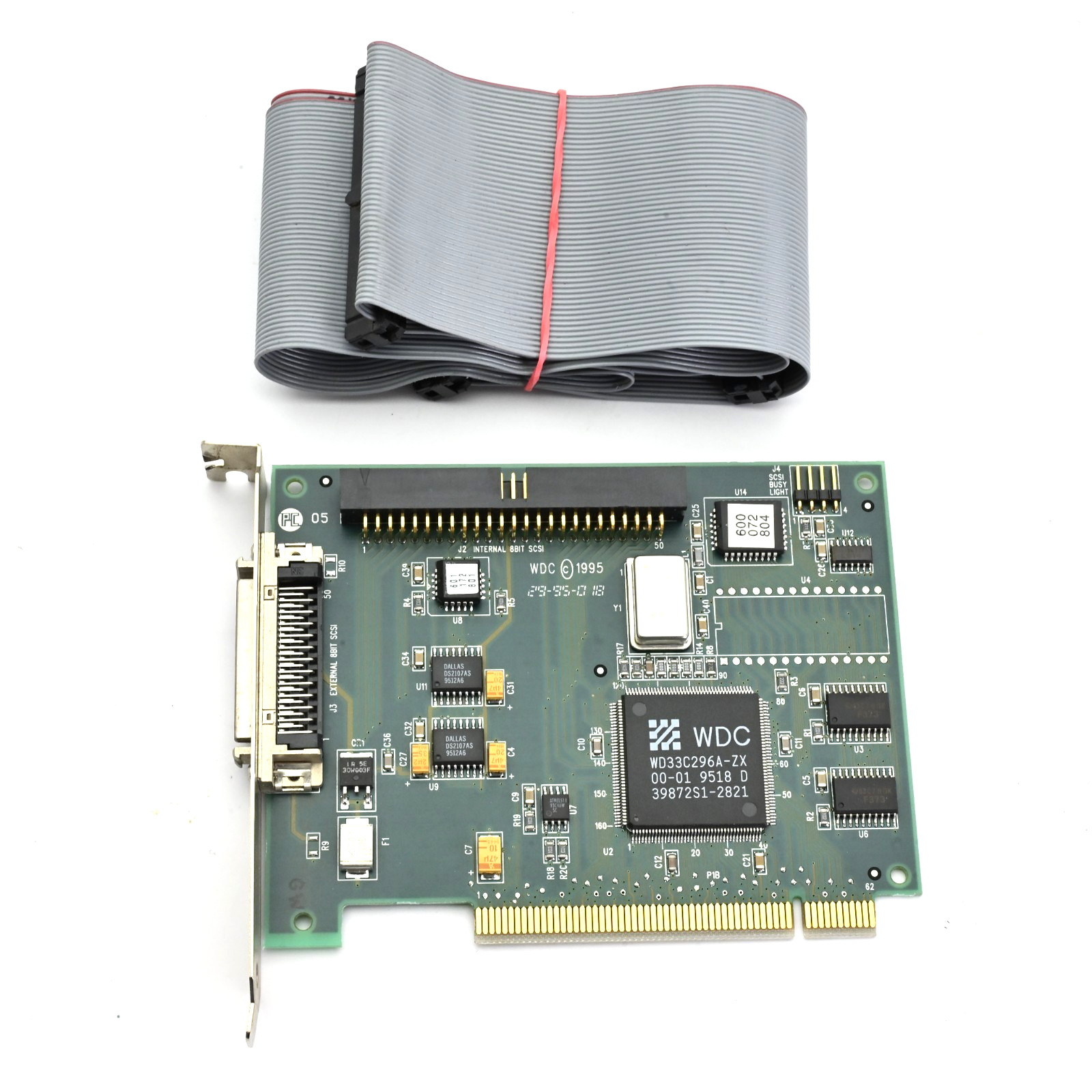 Western Digital WD7193 8-BIT SCSI 50-PIN PCI QWD9600582000 - Vintage