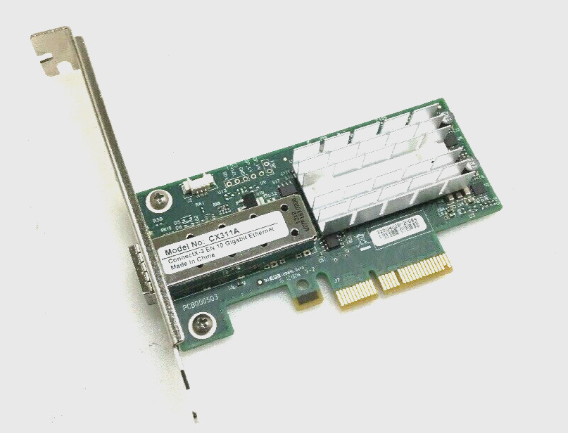 MCX311A-XCAT MELLANOX CONNECTX-3 10GBE PCIE SFP+ ETHERNET CONTROLLER CX311A MCX311A-XCAT MELLANOX CONNECTX-3 10GBE PCIE SFP+ ETHERNET CONTROLLER CX311A