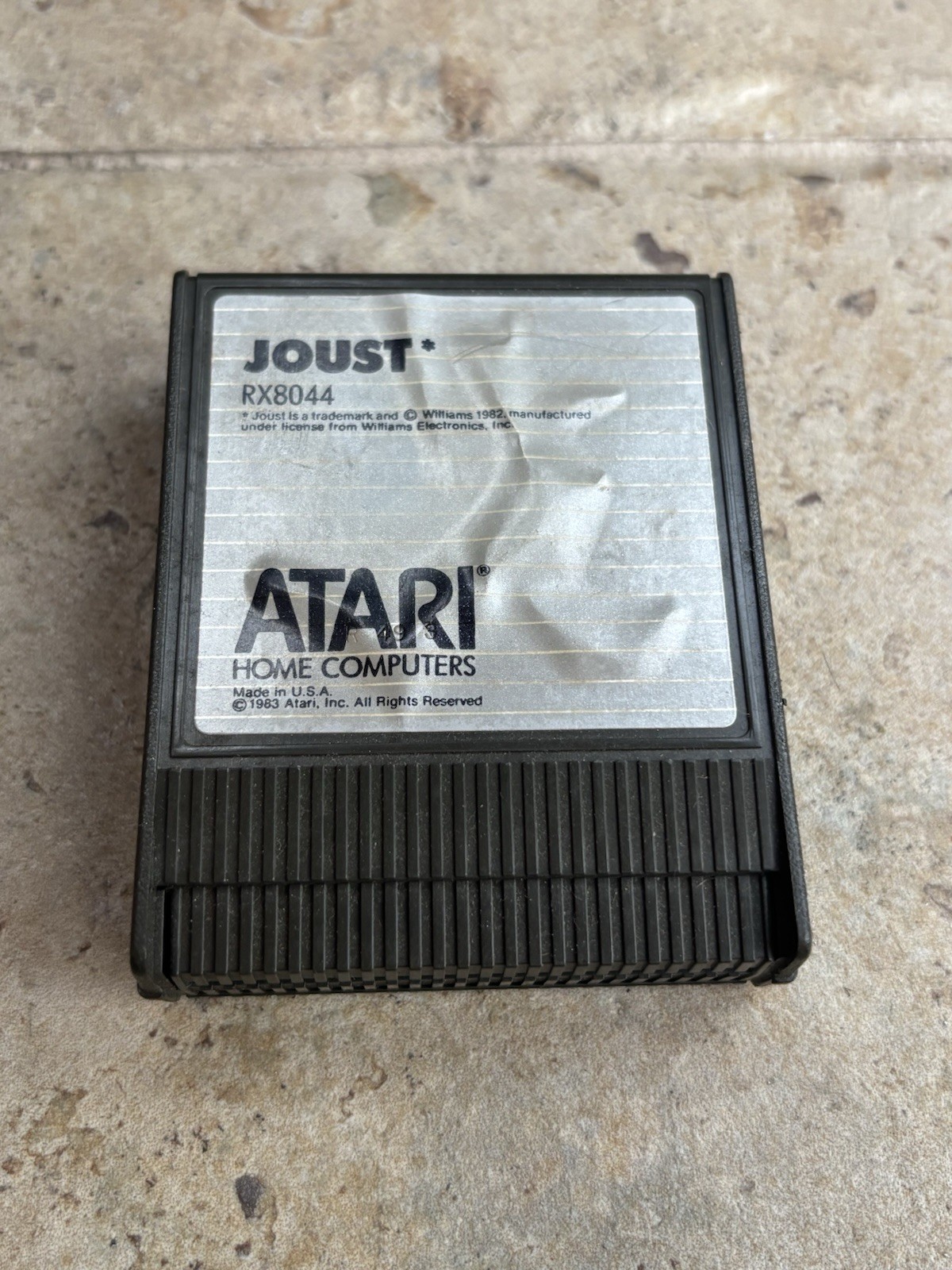 ⭐️Atari RX8044 Joust Vintage Computer Game Cartridge⭐️Vintage 1983⭐️ ⭐️Atari RX8044 Joust Vintage Computer Game Cartridge⭐️Vintage 1983⭐️