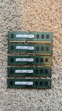 Lot 5 Samsung 8GB 2Rx8 DDR3-1600 PC3-12800U Desktop RAM M378B1G73QH0-CK0 (5x8GB) picture