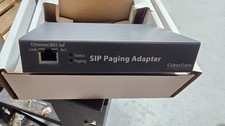 CyberData SIP Paging Adapter VOIP 011233C / 021542G-Never Used picture