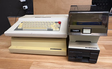 Vintage Tandy 128K Color Computer 3 FD-502 Disc Drive- Printer picture