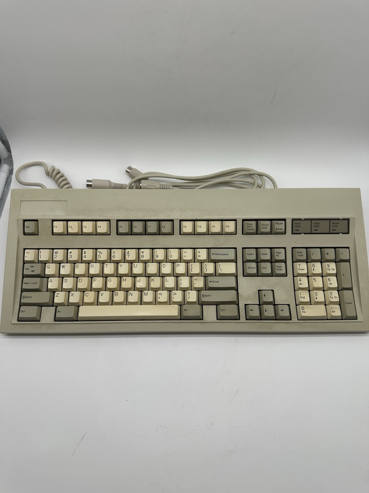 Retro Vintage Keytronic PC/AT VT Switch FCC ID:CIG8AVE03435 Windows Dos Keyboard