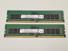 SK Hynix 32GB (16GBX2) 2Rx8 PC4-2666V DIMM DDR4 HMA82GU6JJR8N-VK DESKTOP MEMORY picture