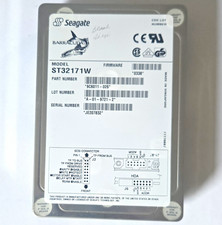 Vintage Seagate Barracuda 2.1GB Ultra-Wide SCSI 68-Pin HDD ST32171W – Near Mint picture
