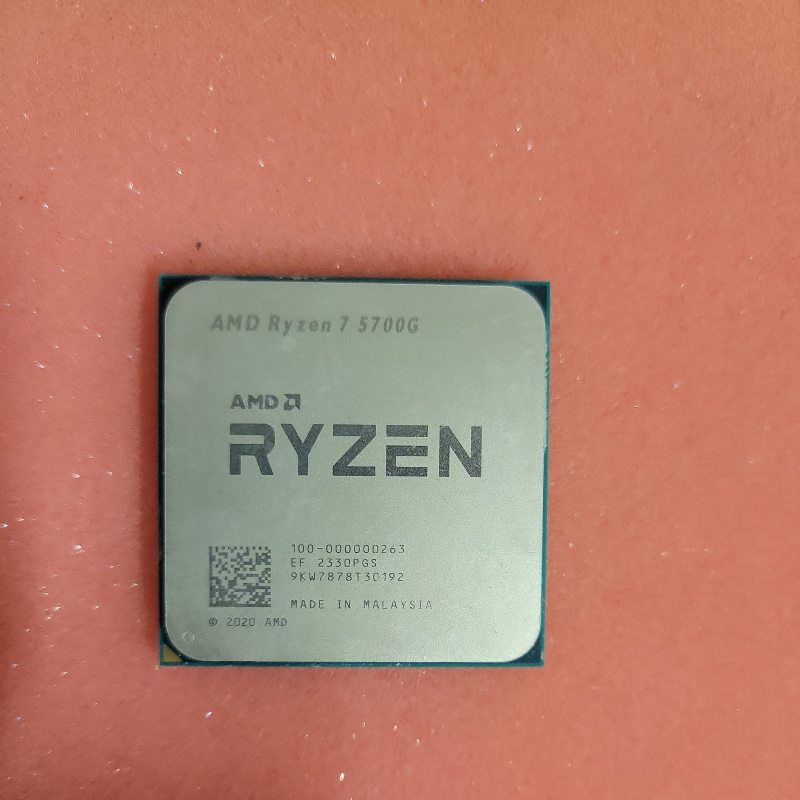 AMD Ryzen 7 5700G 8-Core, 16-Thread Desktop Processor AMD Ryzen 7 5700G 8-Core, 16-Thread Desktop Processor