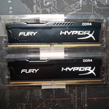 Kingston HyperX Fury RGB 16gb (2x8GB) DDR4 3200MHz RAM - Used picture