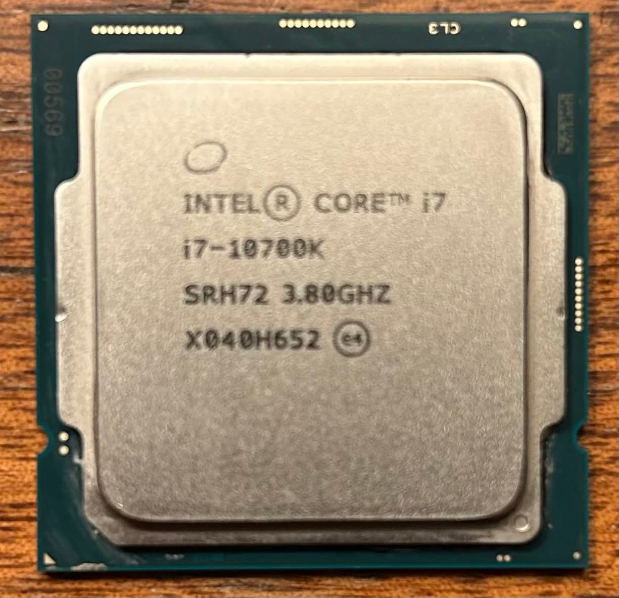 Intel® Core™ i7-10700K 3.80GHz 8-Core Processor (SRH72) Intel® Core™ i7-10700K 3.80GHz 8-Core Processor (SRH72)