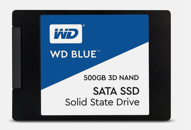 Western Digital WD Blue 3D NAND 500GB 2.5in SATA III Internal SSD WDS500G2B0A