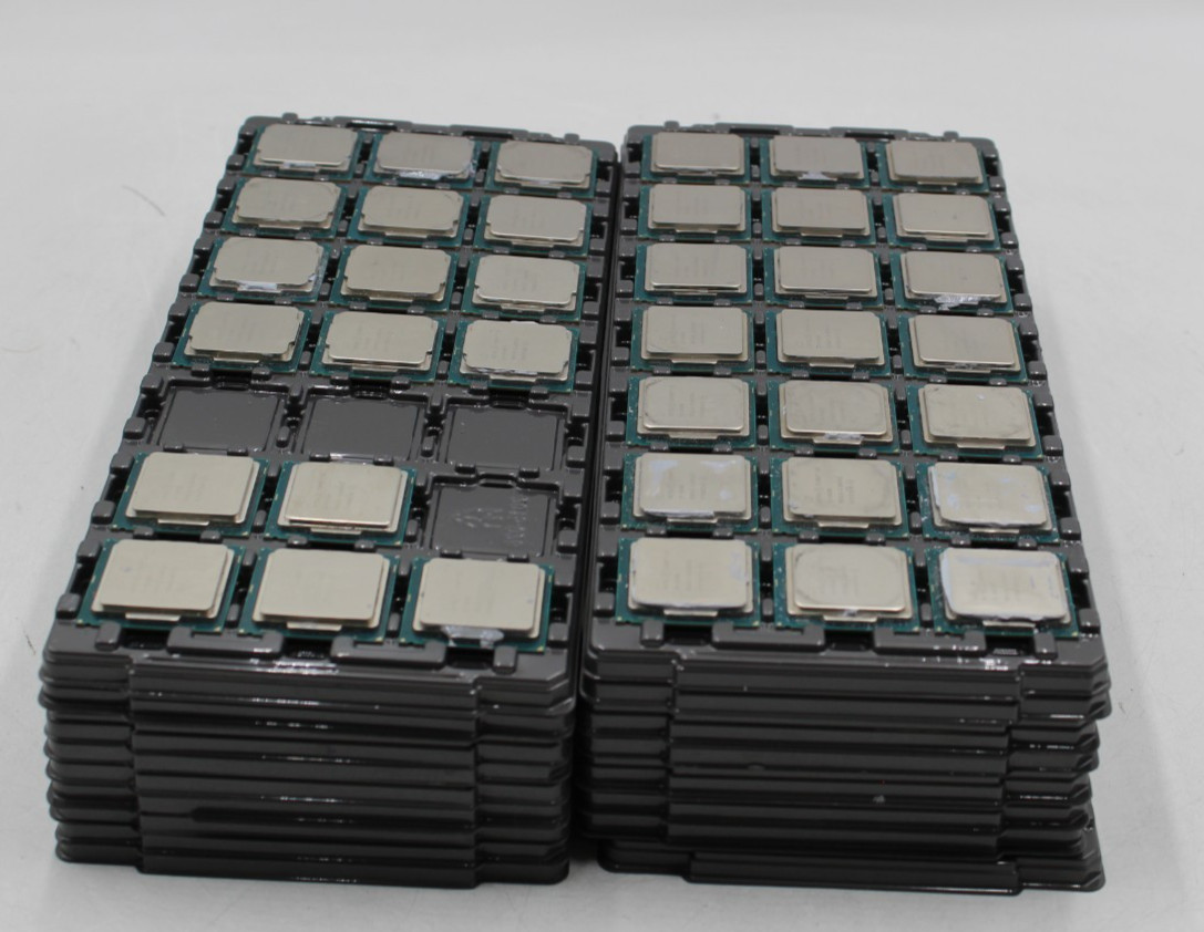 (809) Intel CPU mixed i3, i5, i7, i9 30 day warranty Processor Lot