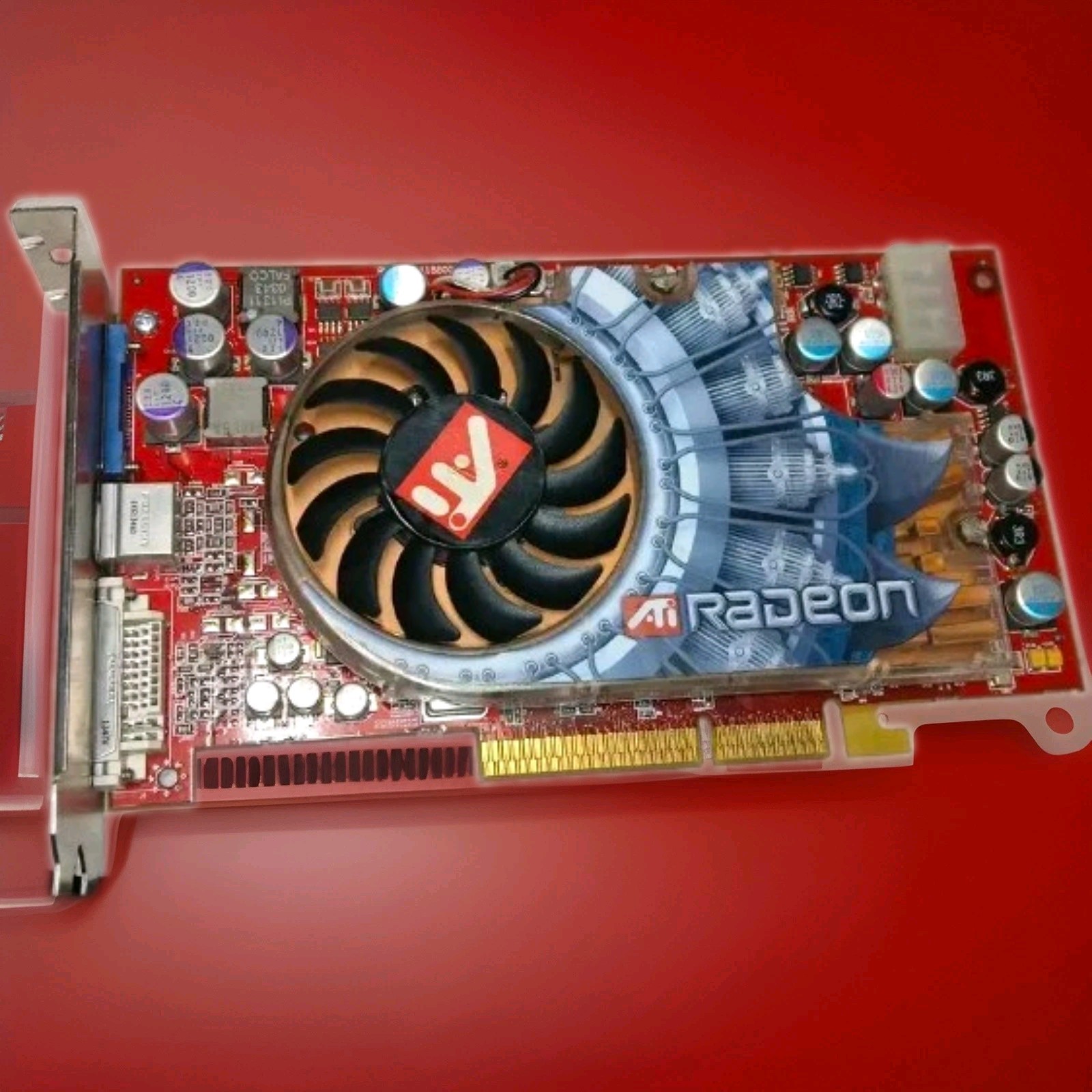 ATI Radeon 9800xt Rare Retro Vintage Graphics Card ATI Radeon 9800xt Rare Retro Vintage Graphics Card