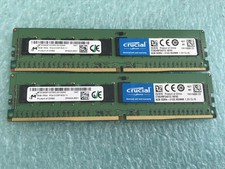 Micron 16GB(2 x 8GB) MTA18ASF1G72PZ-2G1A2KK PC4-2133P ECC DDR4 RDIMM RAM R1097A picture