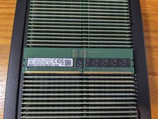 Samsung 32GB PC5-5600B 2Rx8 DDR5 ECC RDIMM Reg Server Memory M321R4GA3EB0-CWM picture