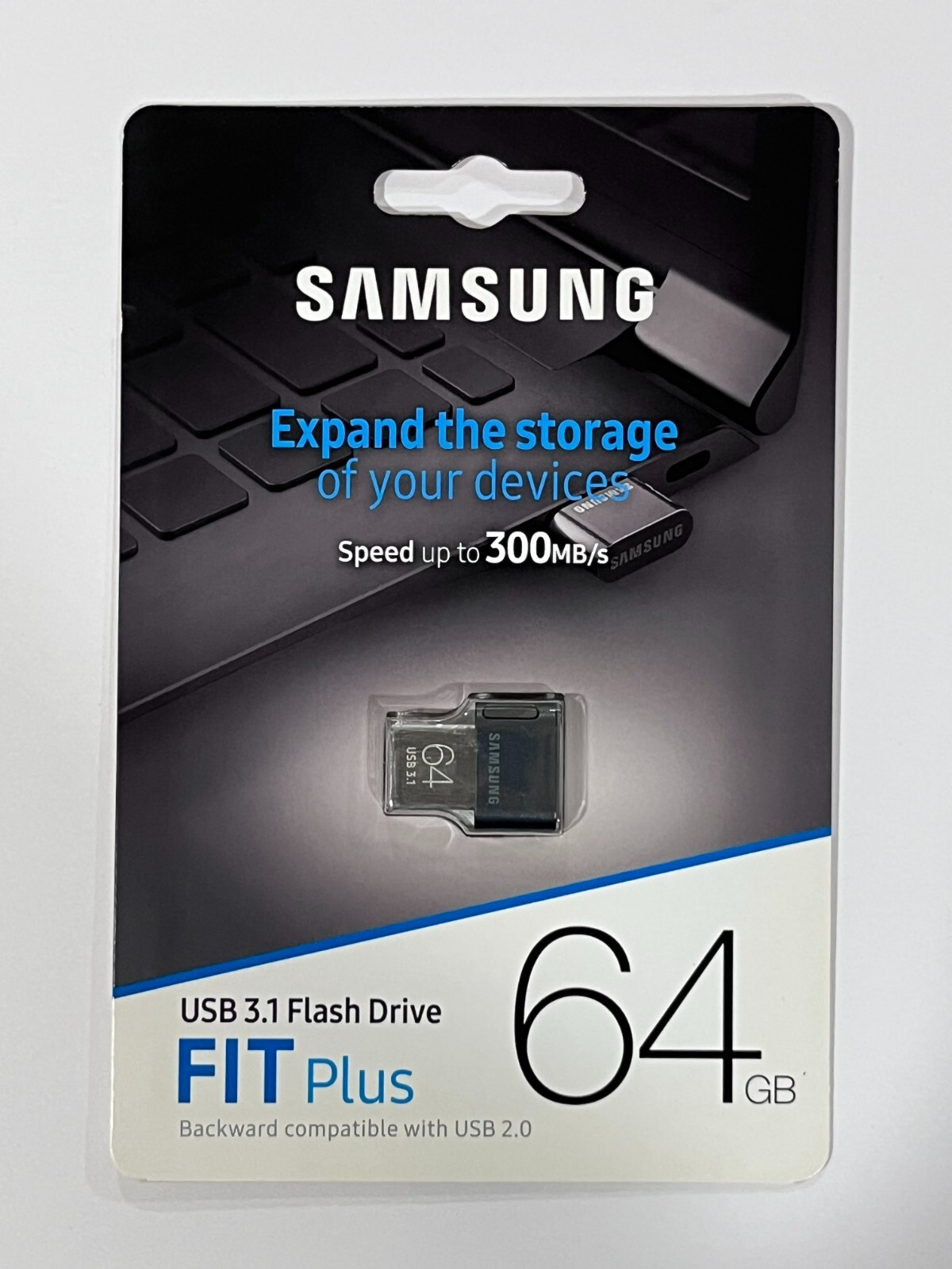 New Samsung FIT Plus 64GB USB 3.1 Flash Drive MUF-64AB/AM