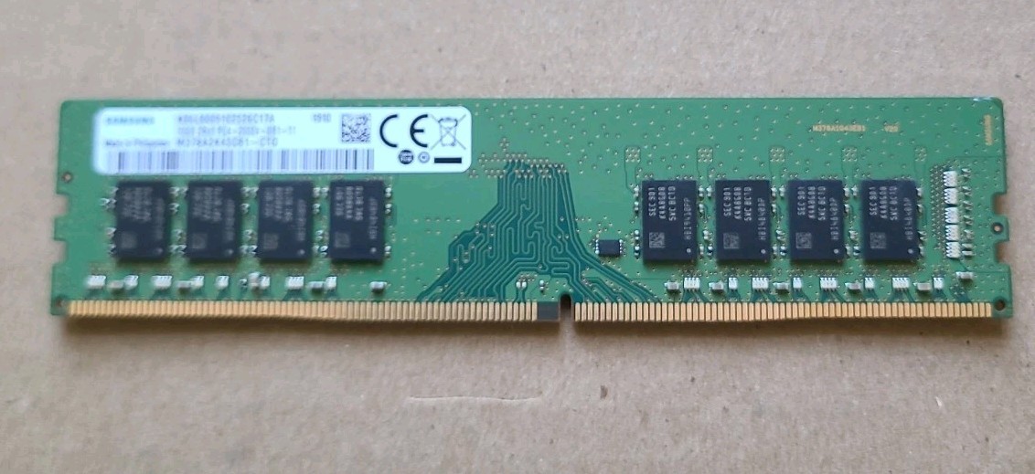 Samsung 16GB M378A2K43CB1-CTD, 2666MHz, PC4-21300 DIMM DDR4 Desktop RAM Samsung 16GB M378A2K43CB1-CTD, 2666MHz, PC4-21300 DIMM DDR4 Desktop RAM