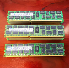 Lot of 15 Samsung (16GB 2Rx4) DDR3 PC3L-14900R  ECC Reg RDIMM M393B2G70DB0 picture