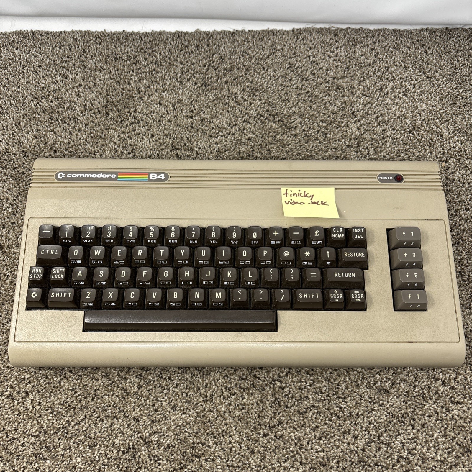Commodore 64 Computer Only Tested Vintage Computer READ Commodore 64 Computer Only Tested Vintage Computer READ
