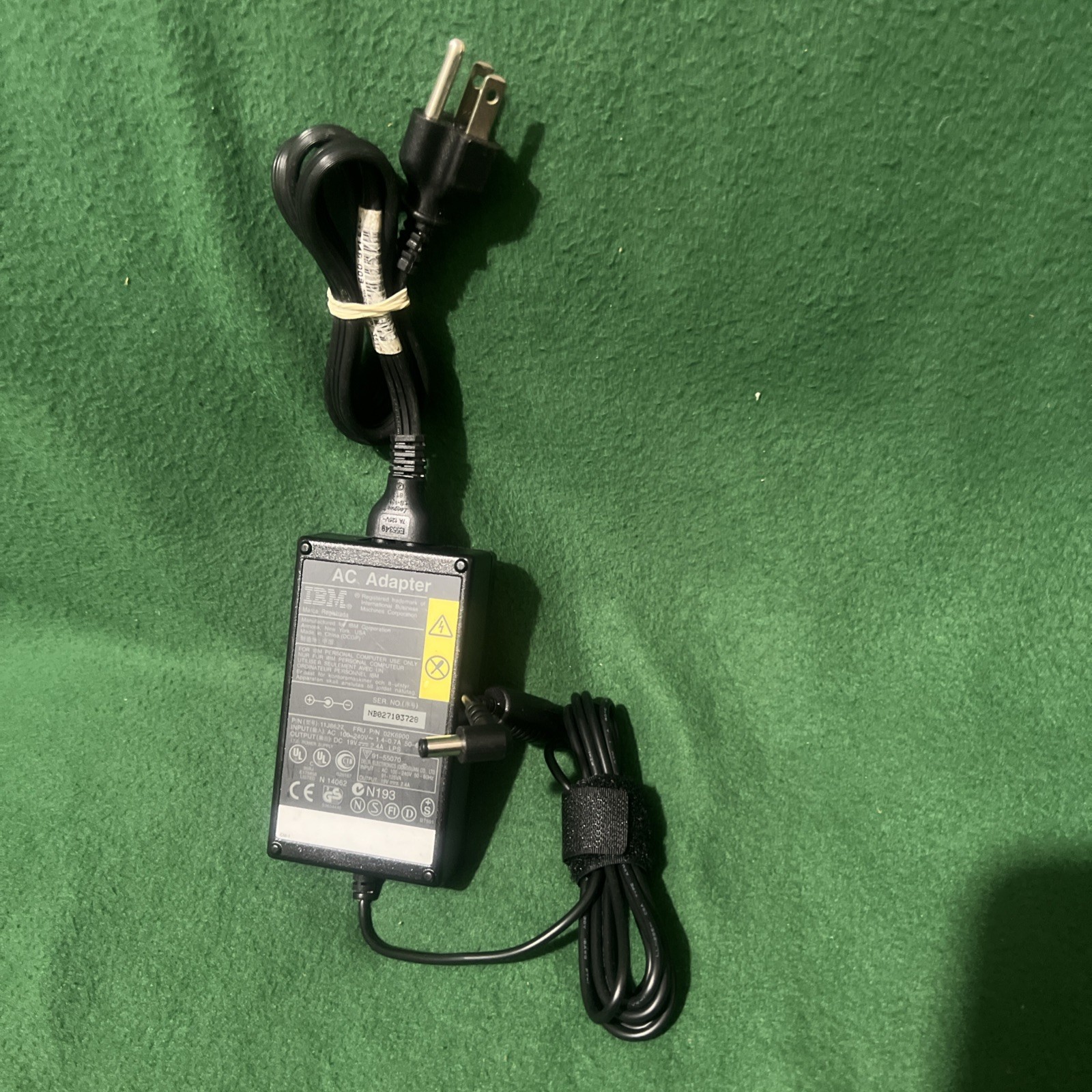 ⭐️Vintage IBM AC Adapter 16V 2.2A⭐️Model 12J1447⭐️RARE⭐️