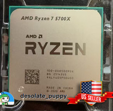 (New) AMD Ryzen 7 5700X 8 Core 16 Thread AM4 Unlocked 3.4 GHz CPU OEM Tray picture