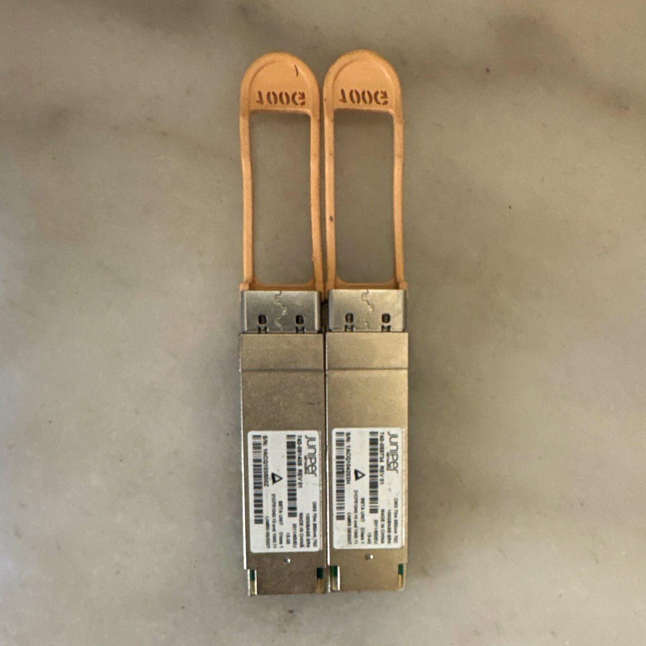 Juniper 100G SFP+ Network Transceiver Modules for Switches Lot of 2 2-Pack