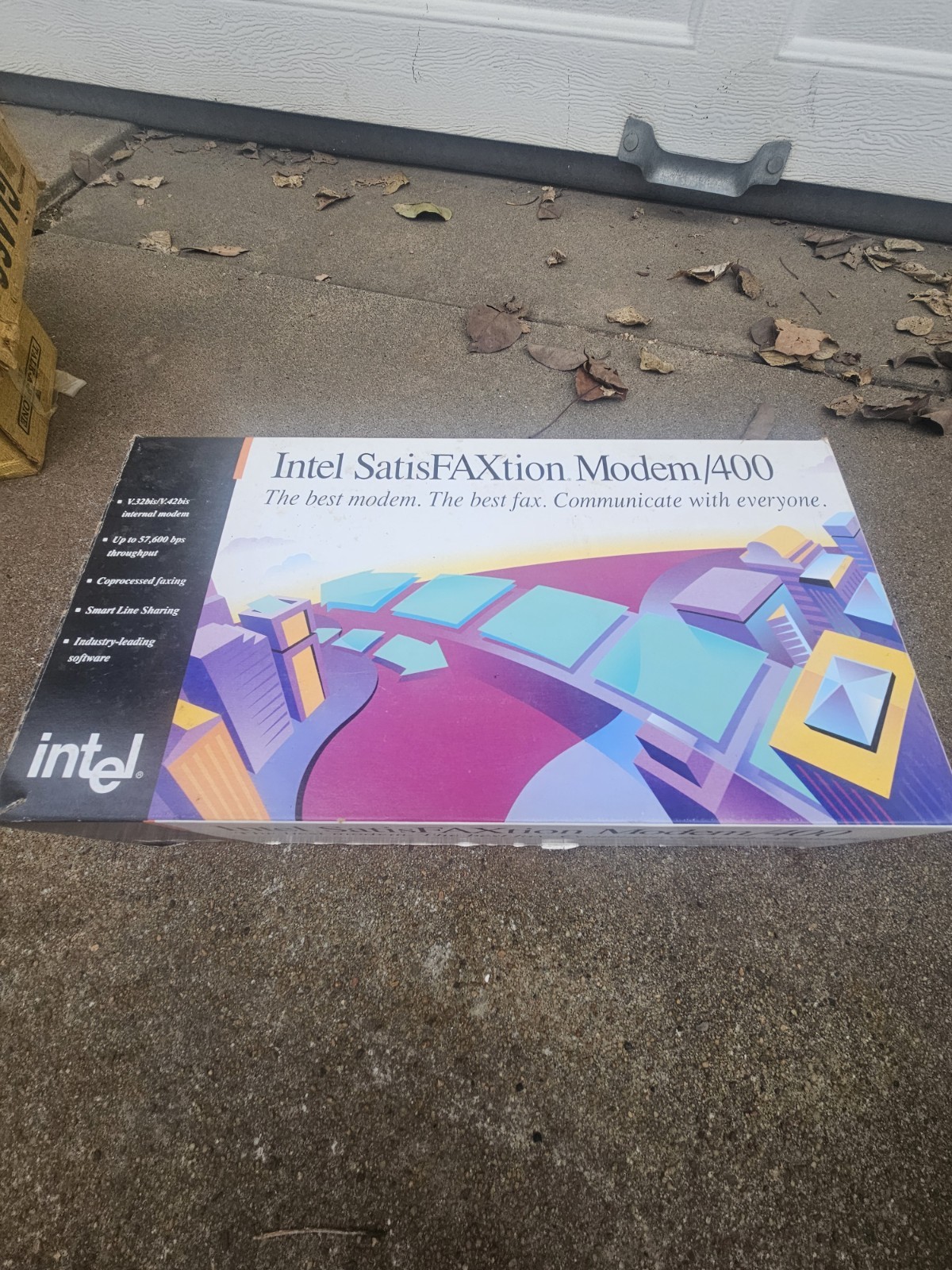 VINTAGE NOS INTEL SATISFAXtion MODEM/400 VINTAGE NOS INTEL SATISFAXtion MODEM/400