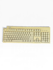 IBM KB-9910 104-Key PS/2 Wired Keyboard 37L2514 Beige Vintage Model picture