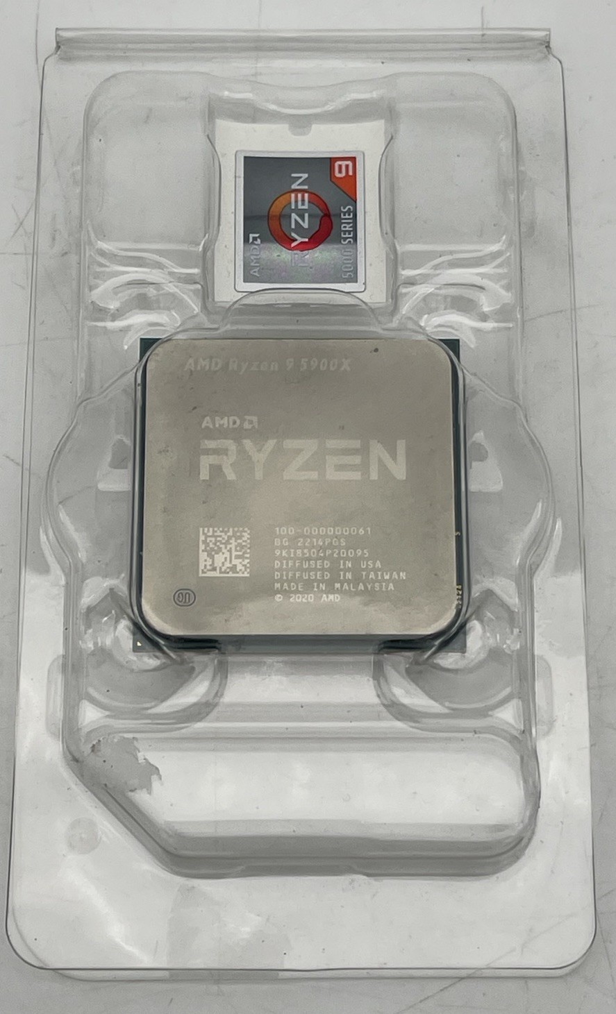 AMD Ryzen 9 5900X 12-Core 24-Thread 3.7GHz AM4 Desktop Processor 100-000000061 AMD Ryzen 9 5900X 12-Core 24-Thread 3.7GHz AM4 Desktop Processor 100-000000061