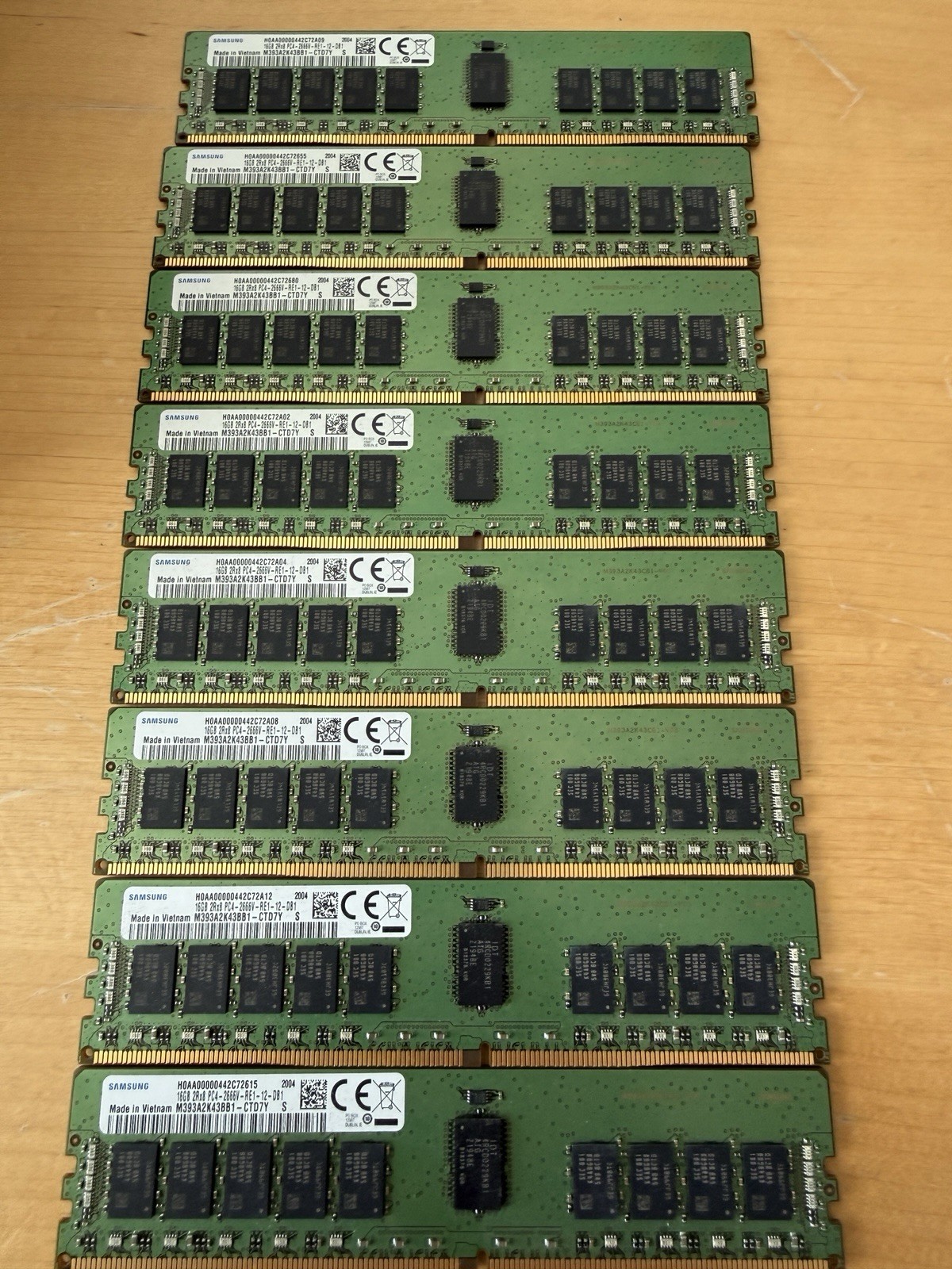 SAMSUNG 16GB 2RX8 PC4-2666V PC Desktop Memory DDR4-2666MHz RAM DDR4 SAMSUNG 16GB 2RX8 PC4-2666V PC Desktop Memory DDR4-2666MHz RAM DDR4