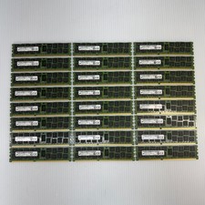 Lot of 24 Micron 16GB 2Rx4 PC3L-12800R DDR3 ECC MT36KSF2G72PZ-1G6E1FG Server RAM picture