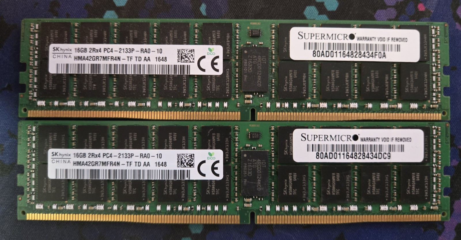 SKHynix HMA42GR7MFR4N-TF 16GB 2Rx4 PC4-2133P-RAO-10 ECC Server Memory SKHynix HMA42GR7MFR4N-TF 16GB 2Rx4 PC4-2133P-RAO-10 ECC Server Memory