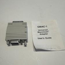 Vintage GMAC-1 Universal Macintosh VGA Adapter DB15 to HD15 10 DIP Switch Mac picture
