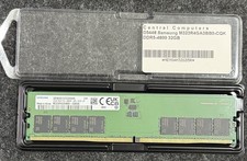 SAMSUNG 32GB PC5-38400 DDR5 4800MHZ ECC MEMORY MODULE | M324R4GA3BB0 - CQK0D picture