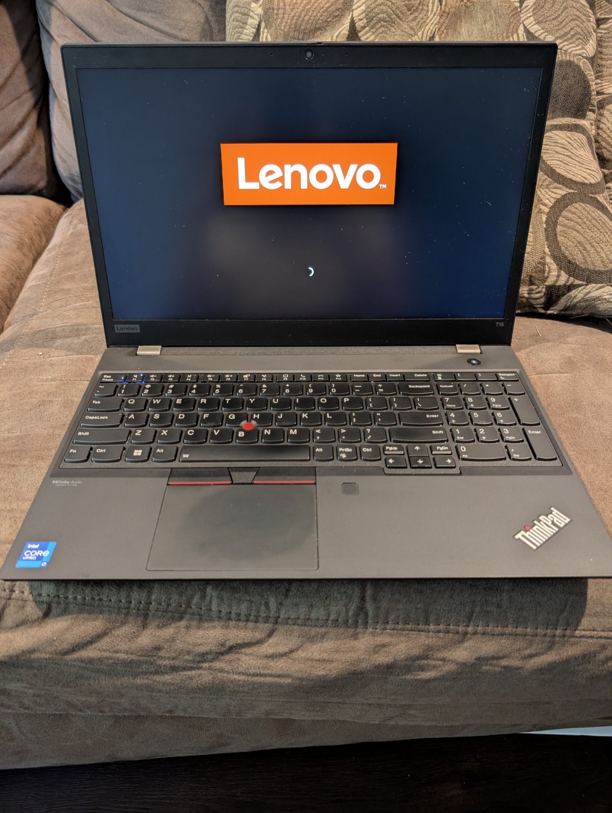 Lenovo ThinkPad T15 Gen 2i, Intel Core i7, 256 SSD, 12 GB RAM, Win 11 Pro
