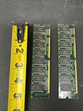 Vintage Unigen 32MB SDRAM Modules Toshiba TC59S1608AFT-12A Rare OEM Memory Lot picture