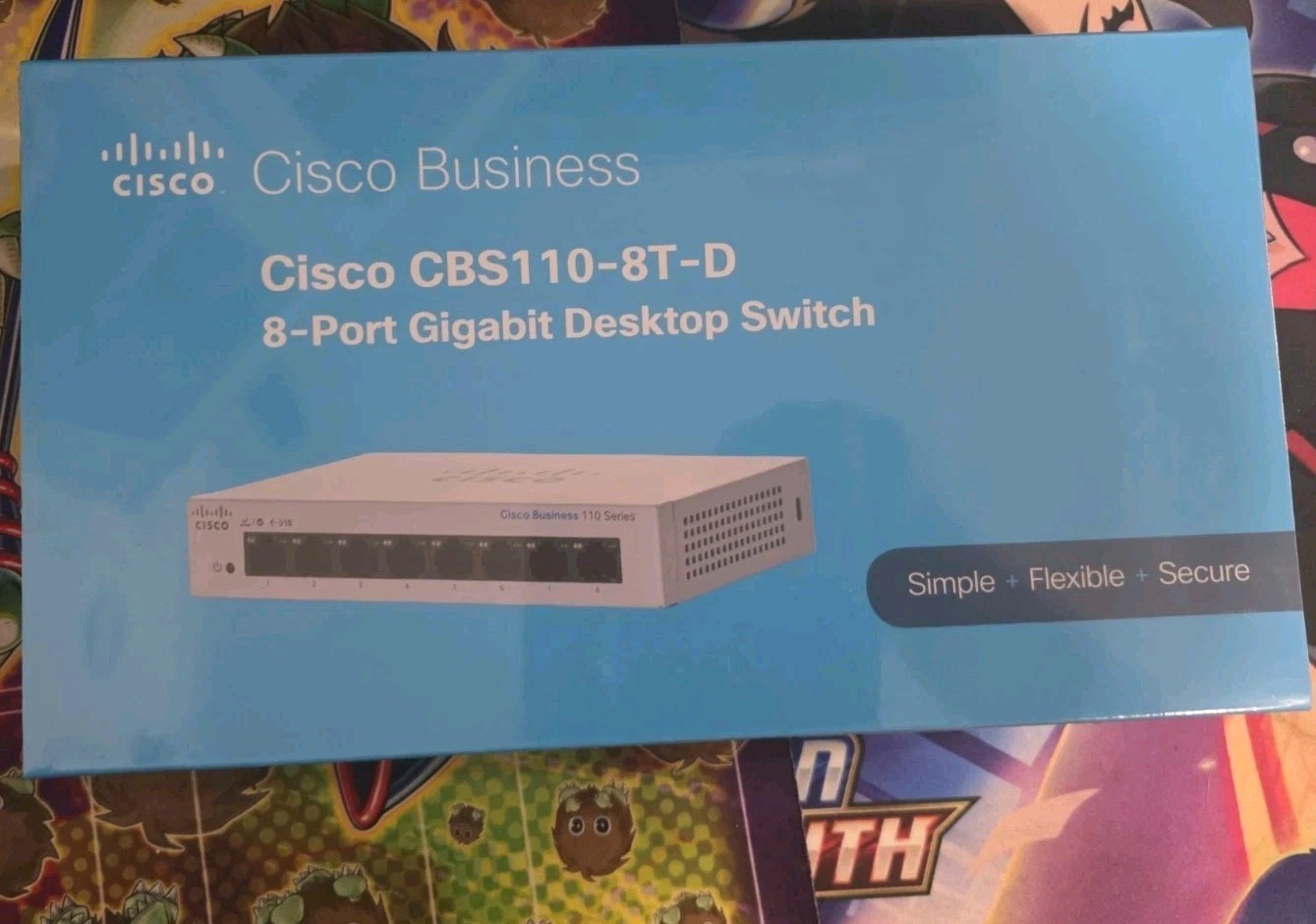 Cisco Business CBS110-8T-D Unmanaged Switch, 8 Port GE, Desktop Cisco Business CBS110-8T-D Unmanaged Switch, 8 Port GE, Desktop