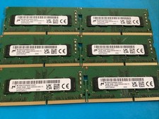 Lot of 6 Micron MTA8ATF2G64HZ-3G2F1 16GB 1Rx8PC4-3200AA-SA2-13 Laptop Memory RAM picture