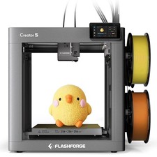 FLASHFORGE Creator 5 3D Printer Multi Color 4 Toolhead 7s FlashSwap Zero Waste picture