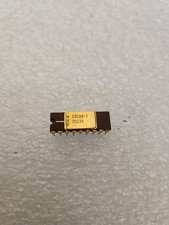 Vintage Rare Intel C8008-1 Microprocessor CPU MCS-8 Purple Ceramic Gold 1970s picture