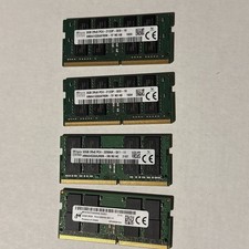 Lot Of 4 DDR4 Laptop Memory , 80gb Total (2x32gb Pc4-3200 + 2x 8gb pC4 2133) picture