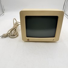 Vintage Apple IIC Monitor Model #G090H Order #A2M4090 AS IS For Repairs Or Parts picture