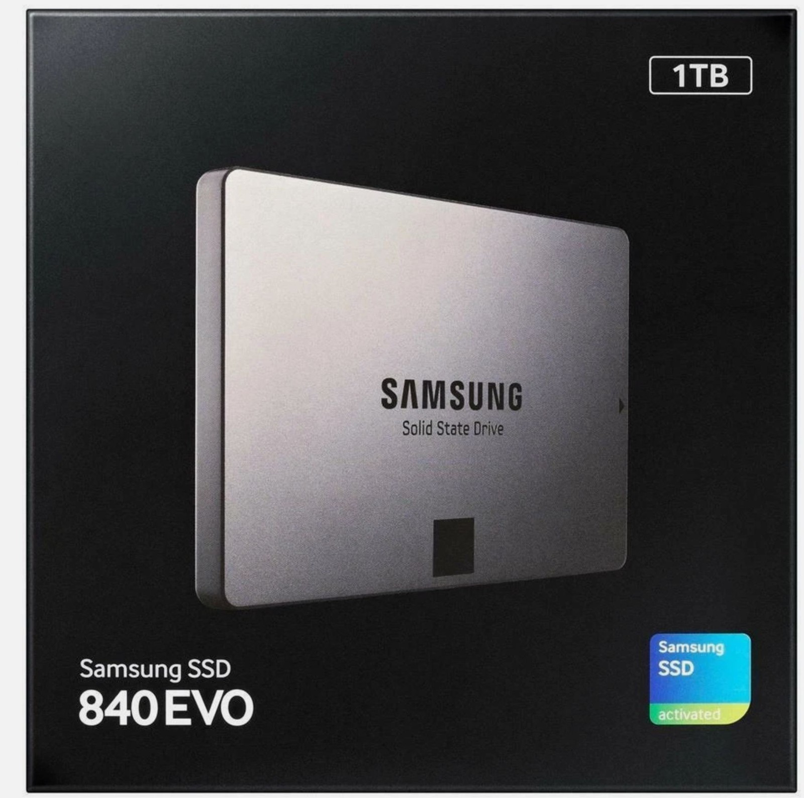 Samsung 840 EVO 1 TB Internal 2.5 SSD Solid State Drive S/N S1D9NSAFB08570