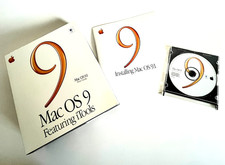 Apple Mac Vintage OS 9 OS 9.1 Software Box Set CD iTools Sherlock Original NM picture