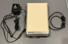 Atari 1050 Disk Drive with Serial I/O Cable and Power Adapter - Powers On picture
