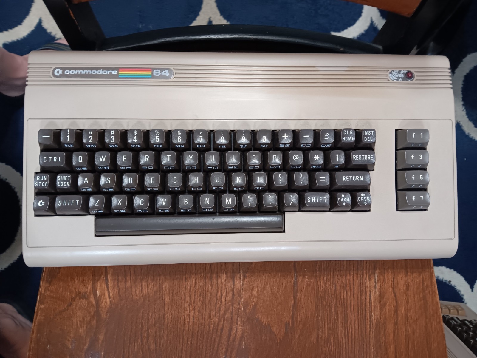 RECAPPED, CLEANED, TESTED, and Fully WORKING NTSC Commodore 64. RECAPPED, CLEANED, TESTED, and Fully WORKING NTSC Commodore 64.