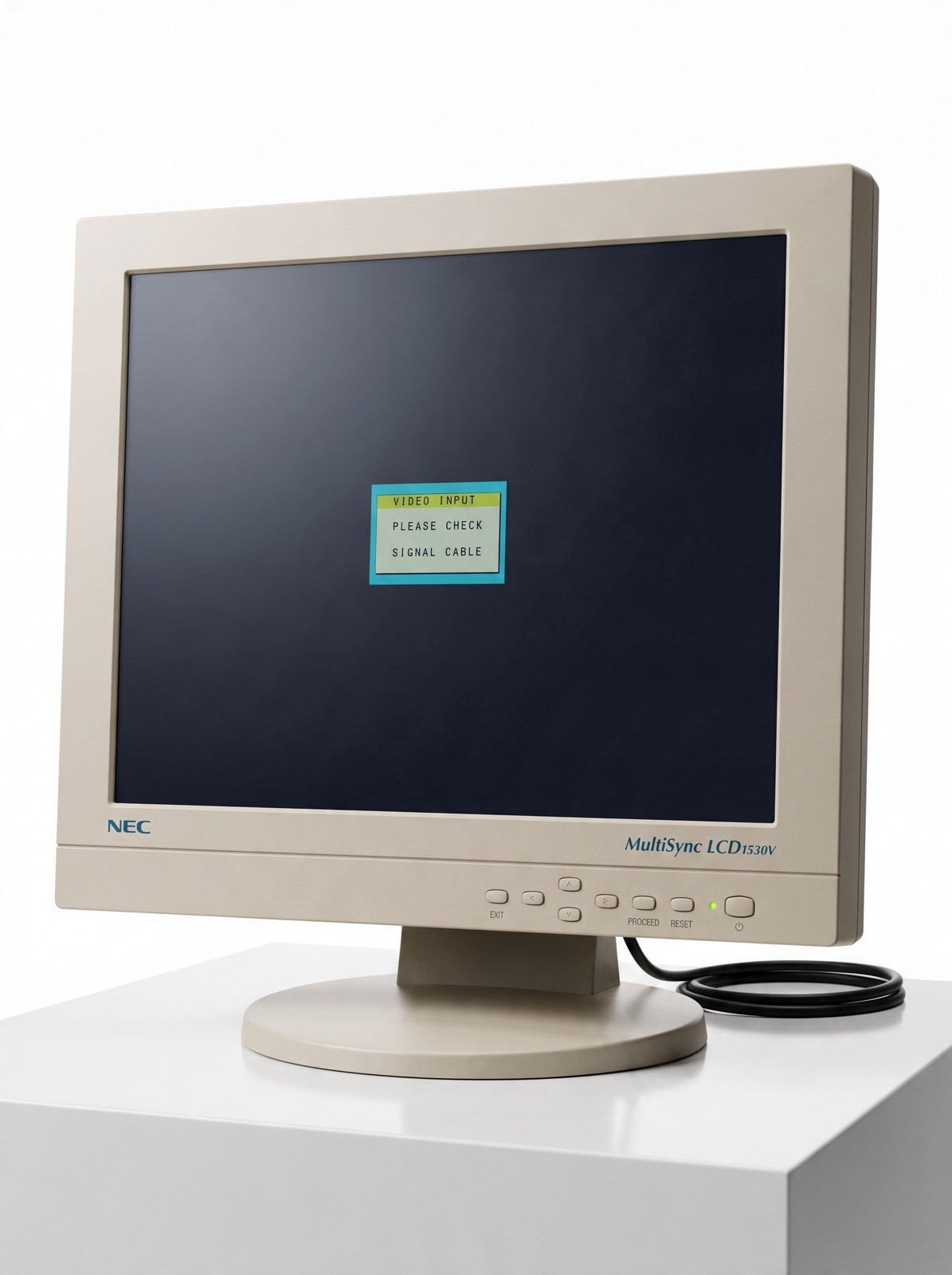 Vintage NEC MultiSync LCD1530V 15